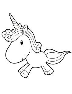 236x305 Unicorn Coloring Pages