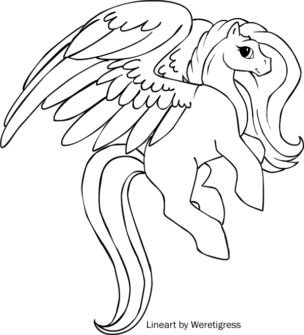 600x661 Unicorn Pegasus Coloring Pages Adult Coloring Books