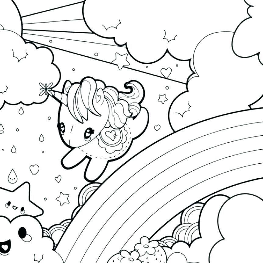 Rainbows Coloring Pages Printable Rainbow Coloring Page Rainbow 863x863 Rainbows Coloring Pages Printable Rainbow Coloring Page Rainbow
