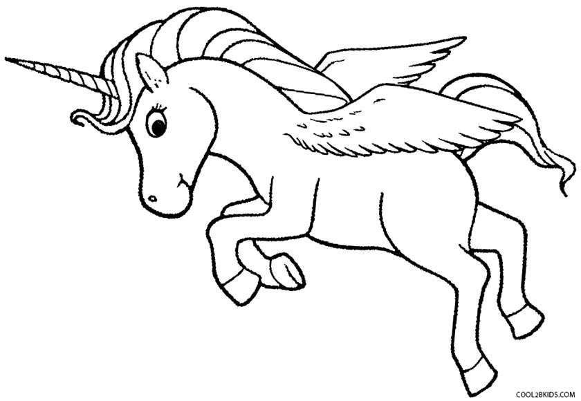 840x580 24 Pegasus Coloring Pages Selection Free Coloring Pages