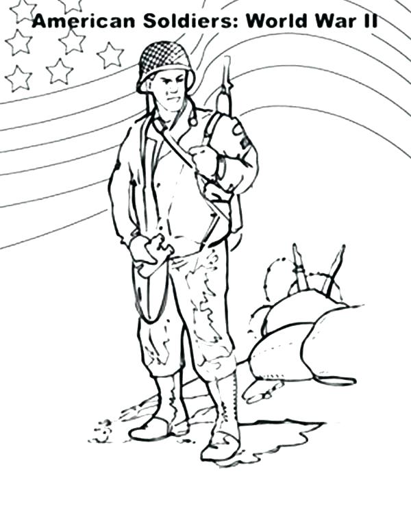600x755 Soldier Coloring Page In Her Soldier Uniform Coloring Page Soldier