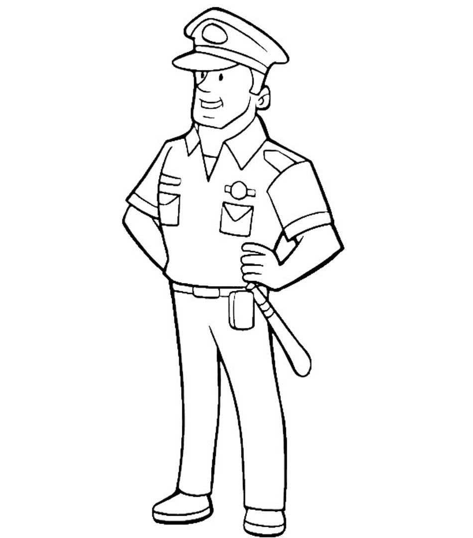 950x1080 Freece Officer Coloring Pages Secrets Reducedceman Page For Kids