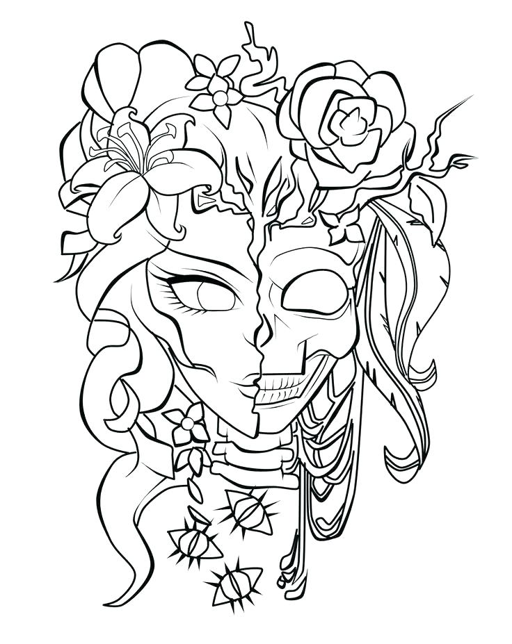 Cool Halloween Coloring Pages Coloring Pages Photos To Coloring 736x927 Cool Halloween Coloring Pages Coloring Pages Photos To Coloring