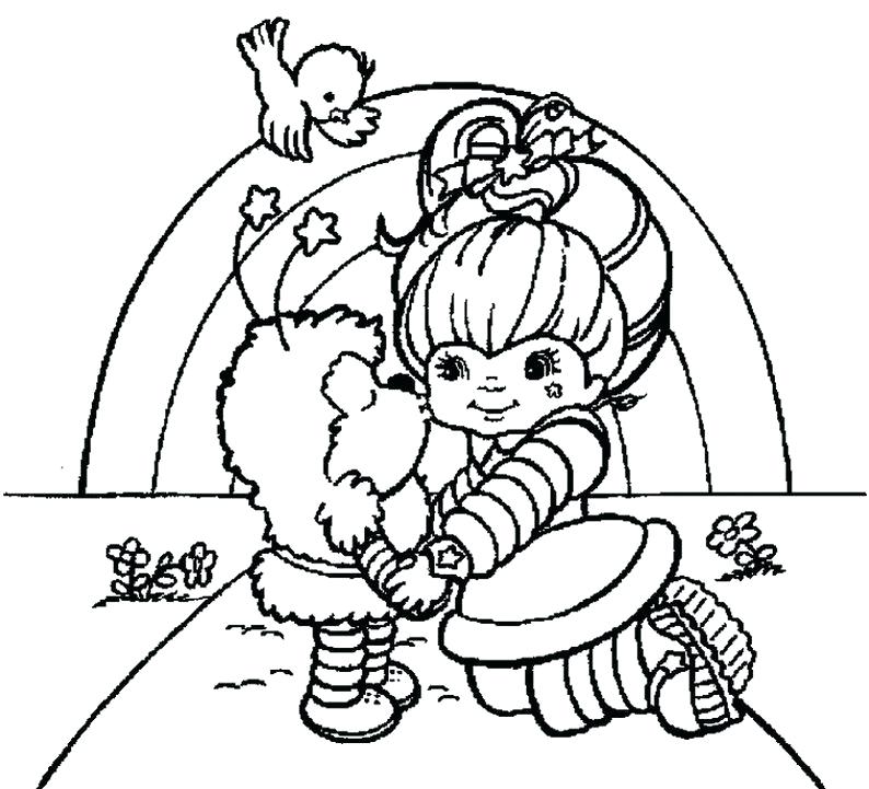 Simple Rainbow Coloring Page Vanda 794x721 Simple Rainbow Coloring Page Vanda
