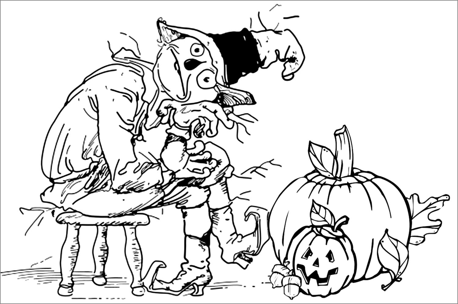 1500x998 Excellent Pictures For Unique Coloring Pages Cool Halloween Sheets