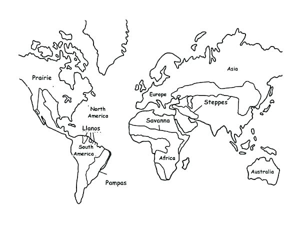 600x464 Map Of The United States Coloring Page