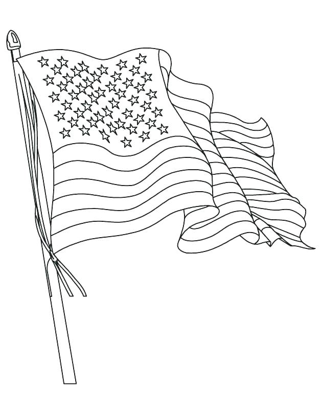 630x810 American Flag Coloring Page Coloring Page Of Flag Flag Color Page