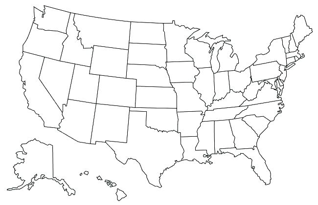 United States American Flag Coloring Page Pages Printable Map 650x420 United States American Flag Coloring Page Pages Printable Map