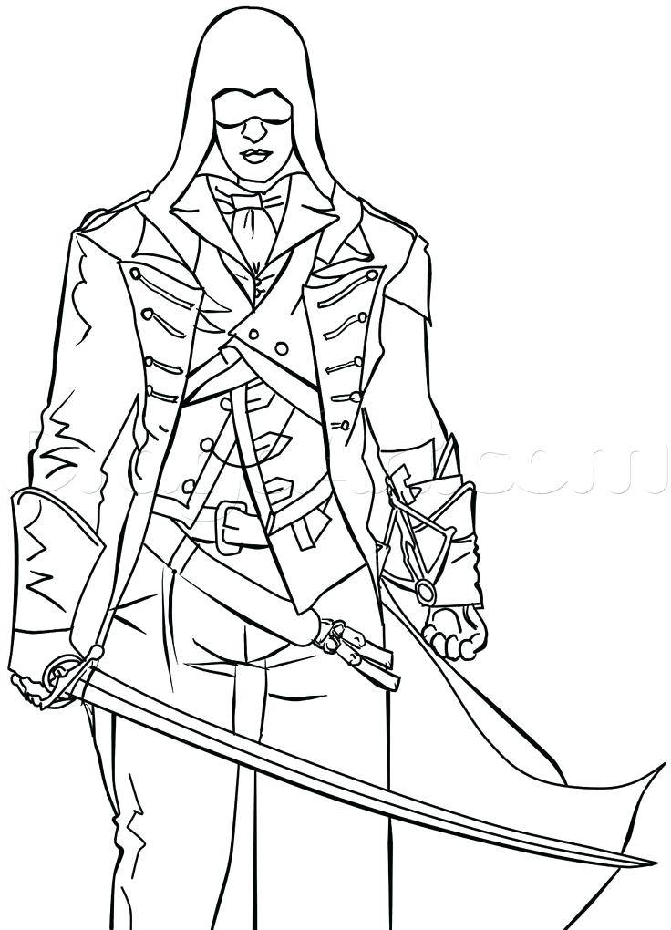 Assassins Creed Coloring Pages Coloring Page Assassins Creed Video 736x1020 Assassins Creed Coloring Pages Coloring Page Assassins Creed Video