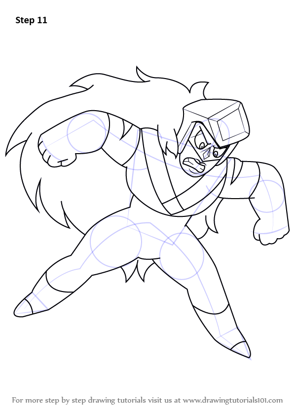 Jasper Coloring Pages Steven Universe 598x844 Jasper Coloring Pages Steven Universe