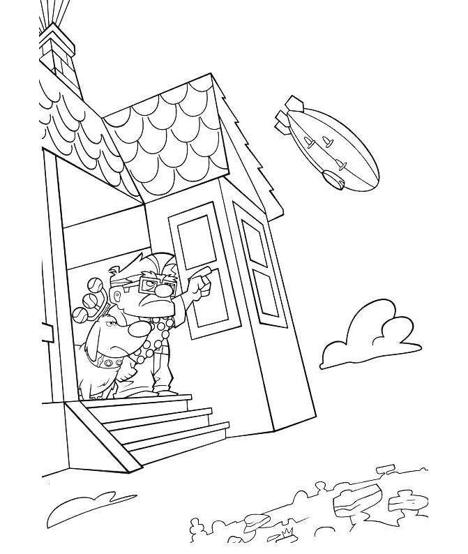 Top 84 Up Coloring Pages 671x794 Top 84 Up Coloring Pages