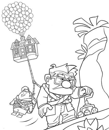 Up Coloring Pages 4 Coloringpagehub 425x510 Up Coloring Pages 4 Coloringpagehub
