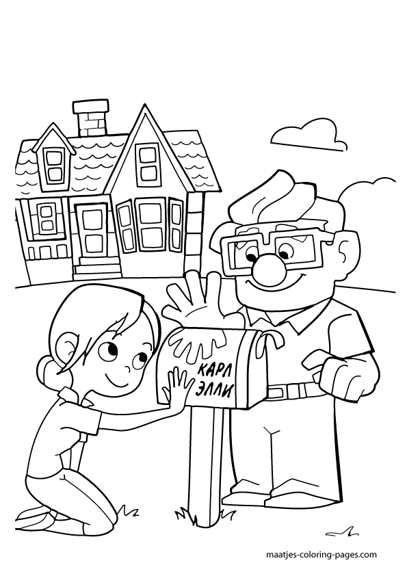 Pixar Up House Coloring Pages, Coloring Pages Pixar 595x842 Pixar Up House Coloring Pages, Coloring Pages Pixar
