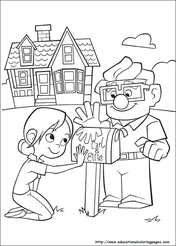 567x794 Up Movie Coloring Pages New Up Coloring Pages About Remodel