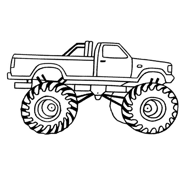 700x700 40 Free Printable Truck Coloring Pages Download