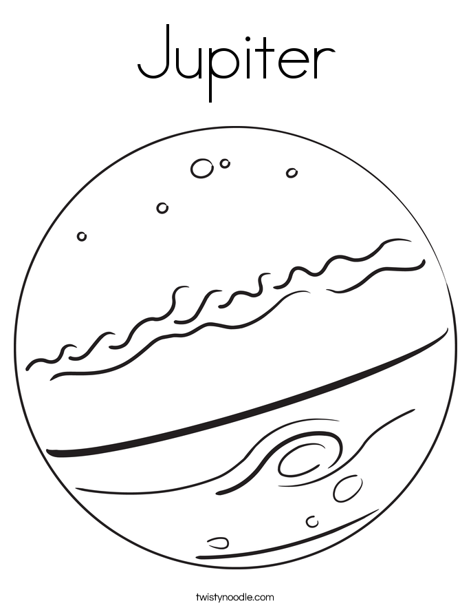 Jupiter Coloring Page 685x886 Jupiter Coloring Page