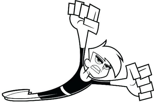 Danny Phantom Coloring Pages Coloring Pages Free Printable 600x439 Danny Phantom Coloring Pages Coloring Pages Free Printable