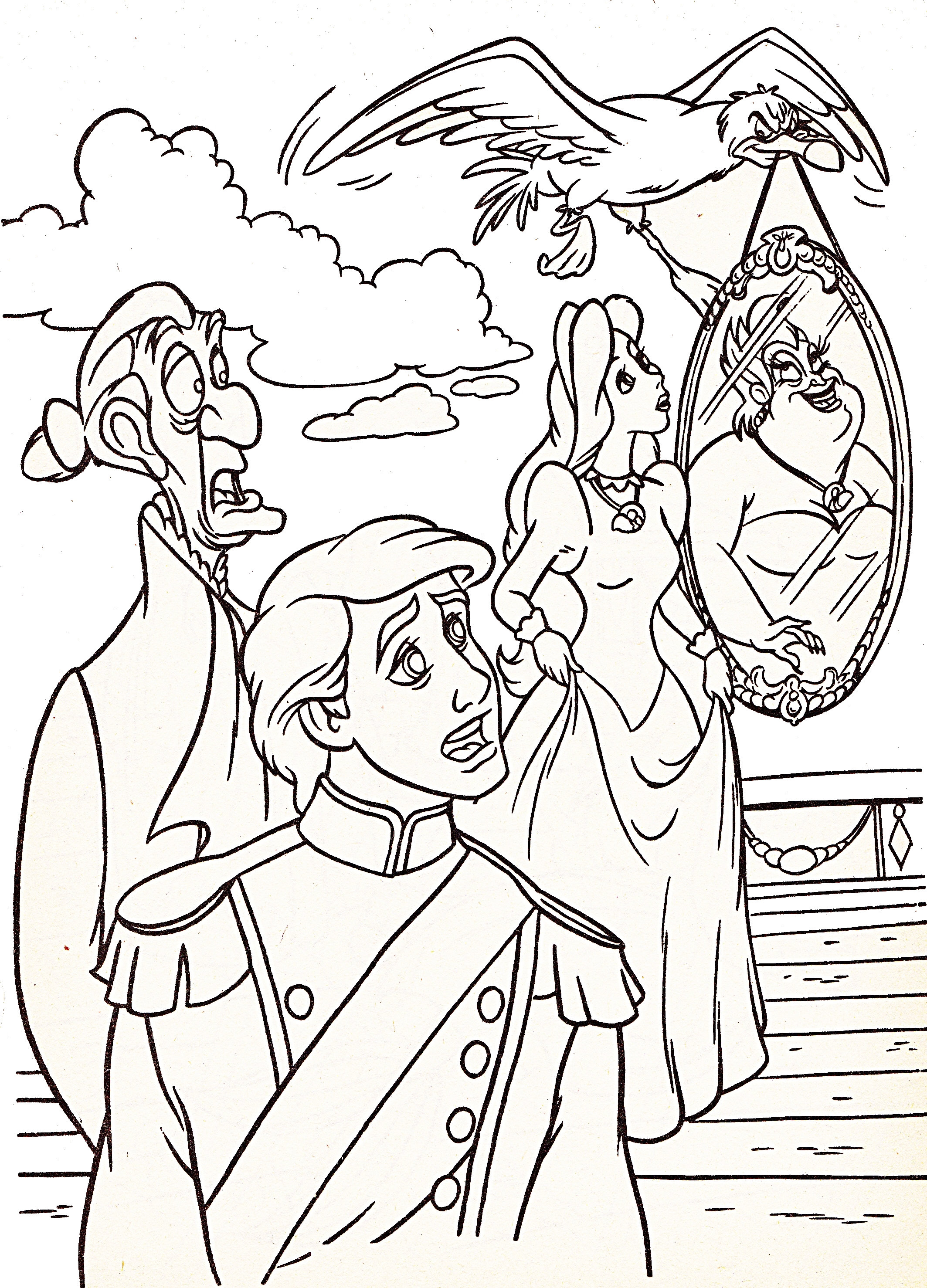 2127x2956 Printable Coloring Book Vanessa Ursula Colouring Pages Ursula