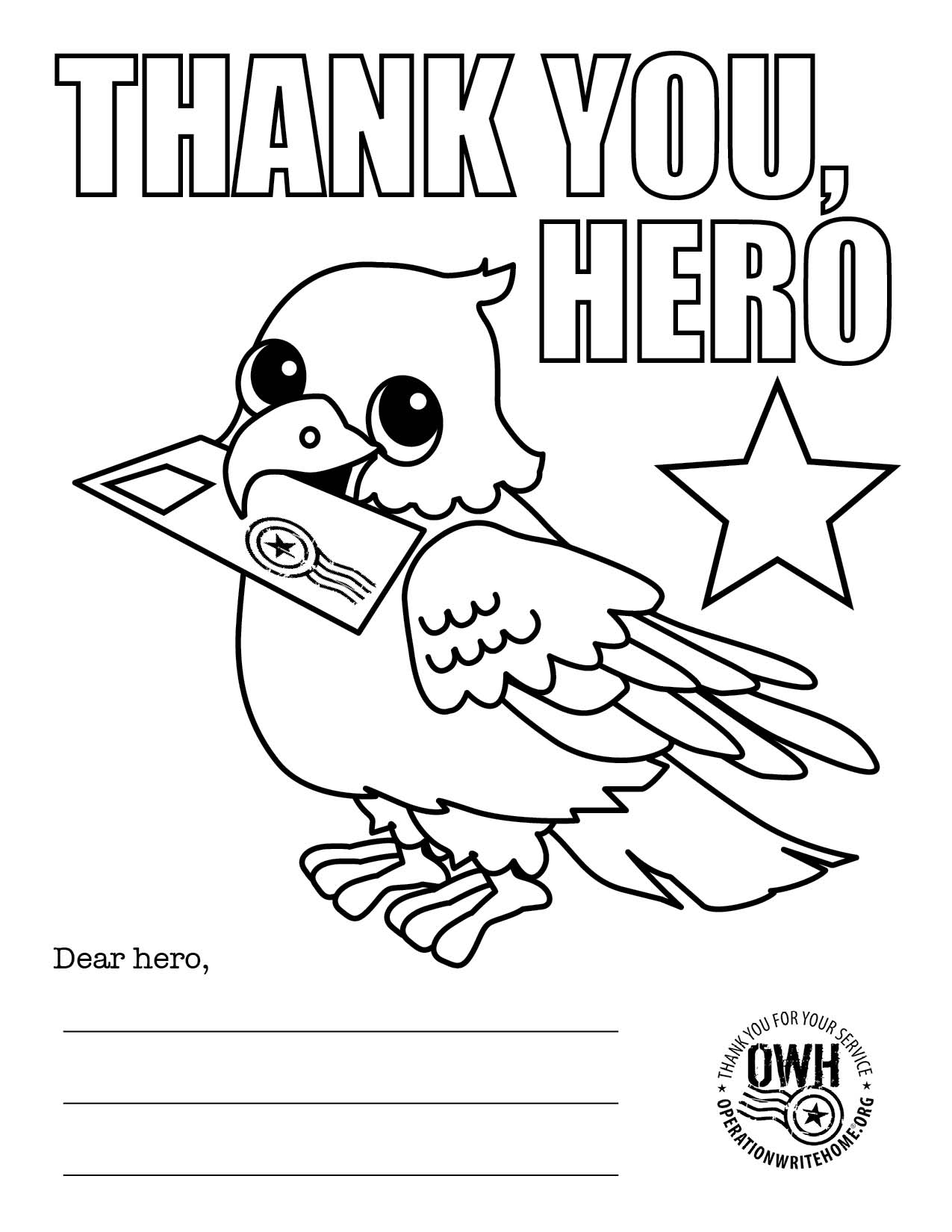 Veterans Day Thank You Coloring Page 1275x1650 Veterans Day Thank You Coloring Page