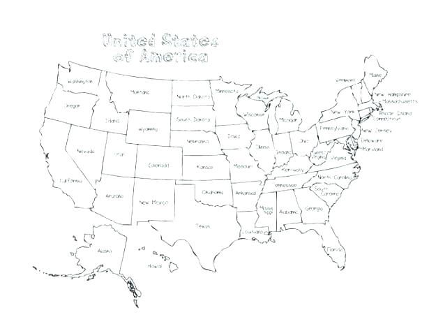 615x474 Us Map Coloring Page Us Map Coloring Page Beautiful North Kids