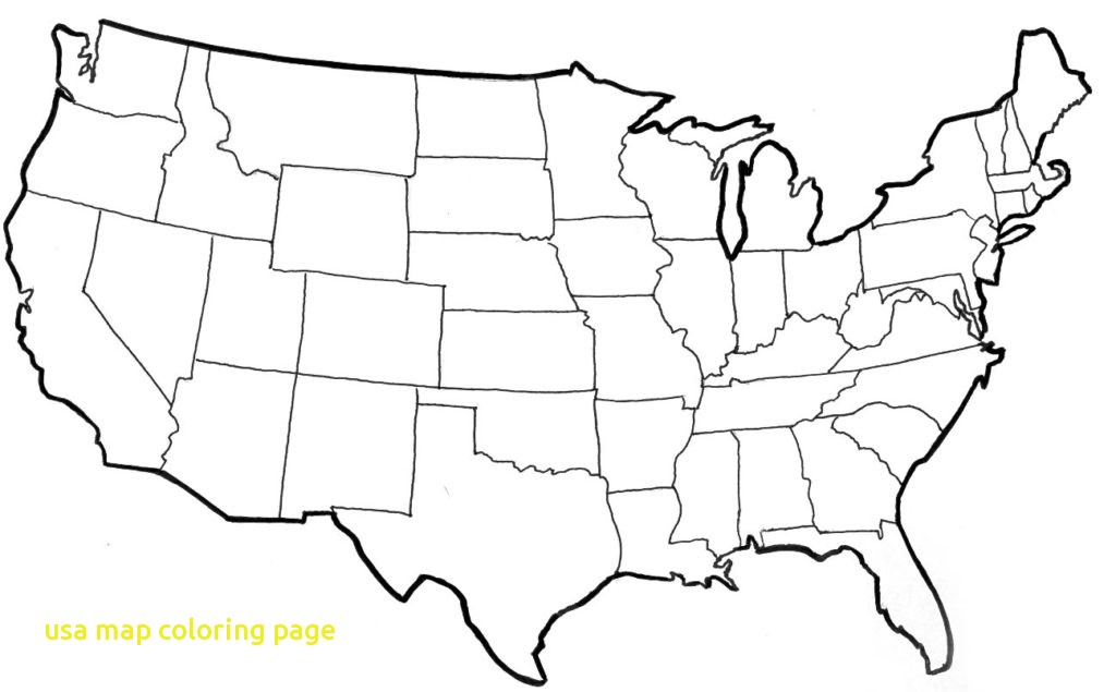 1024x635 Usa Coloring Page Usa Map Coloring Page With Blank Us Map Coloring