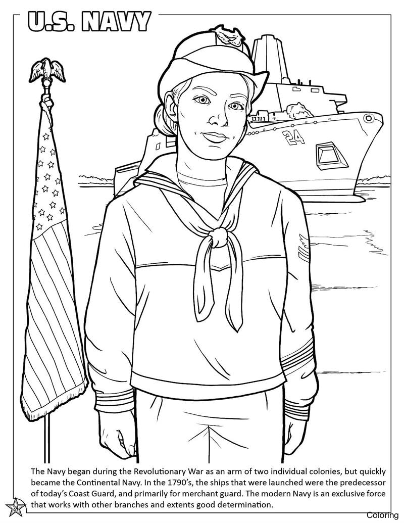 Navy Coloring Pages Getdrawings Anchor Sketch Coloring Page