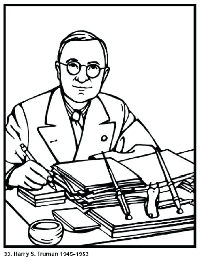 662x856 George Washington Coloring Page Minus The Word There Should Be