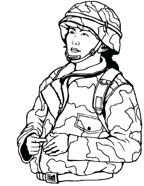 600x776 Military Coloring Pages Military Coloring Page Soldier Coloring