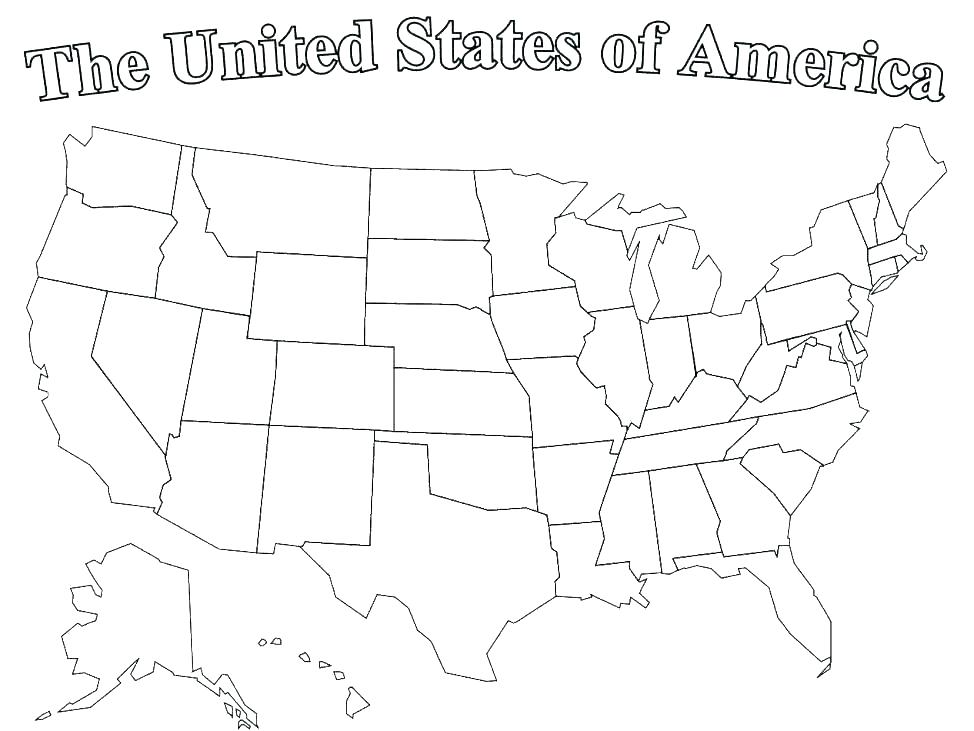 974x731 United States Coloring Pages United States Coloring Page United