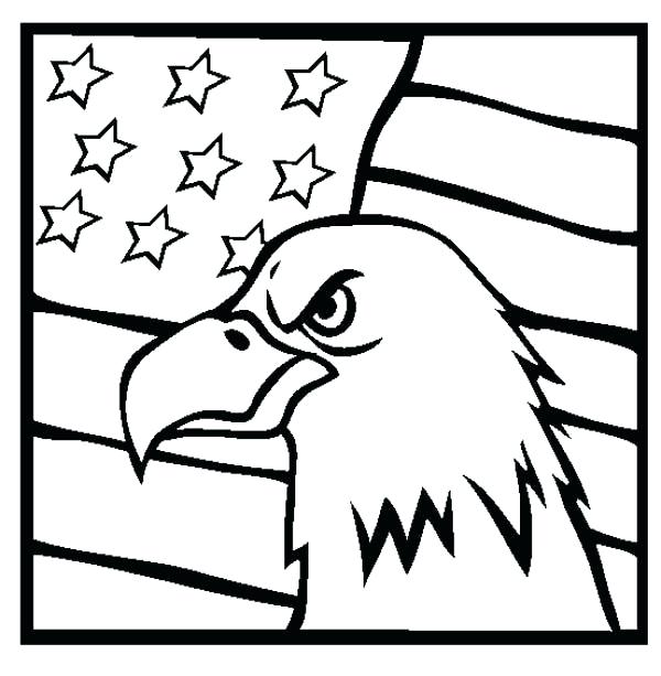 600x613 Us Flag Coloring Page United States Flag Coloring Page Us Flag