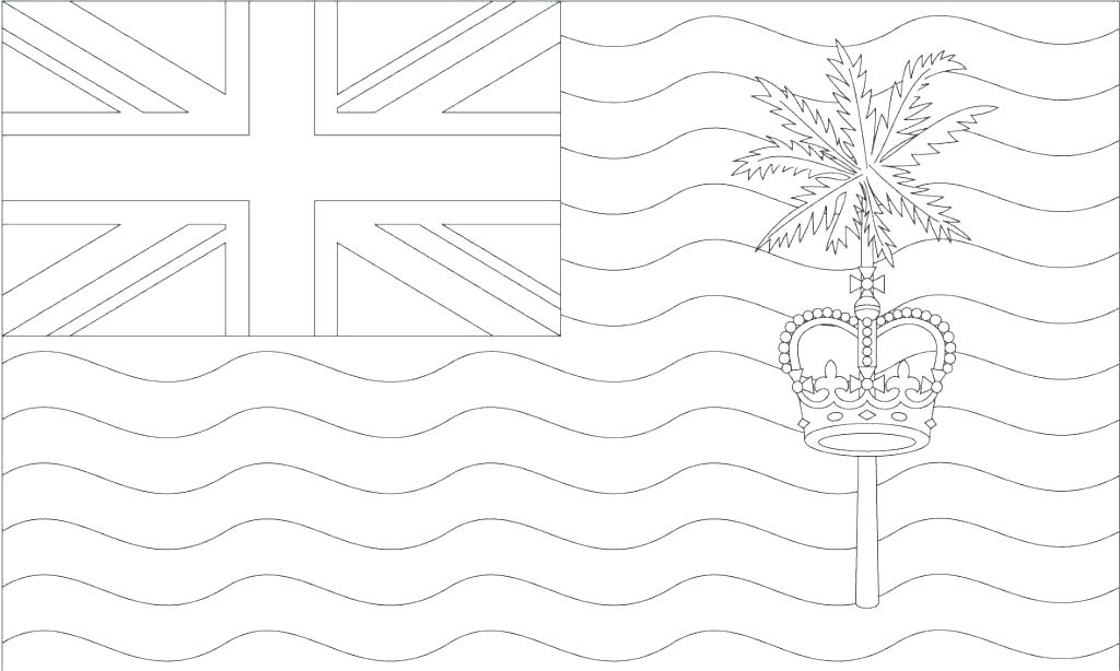 1024x614 World Flags Coloring Pages State Flag Coloring Pages Us Outline