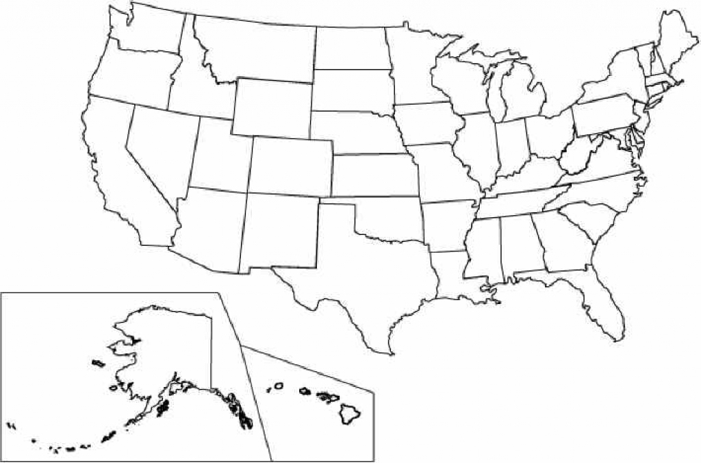 Us Map Of States Coloring Page 1024x676 Us Map Of States Coloring Page