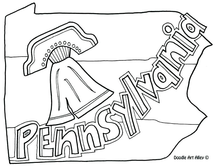 Coloring Map Of United States 687x531 Coloring Map Of United States