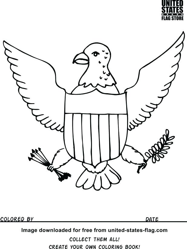 Us Symbols Coloring Pages Flag Coloring Book Awesome Projects 618x823 Us Symbols Coloring Pages Flag Coloring Book Awesome Projects