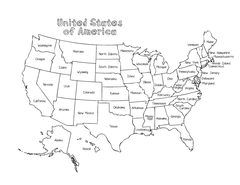 Usa Coloring Pages