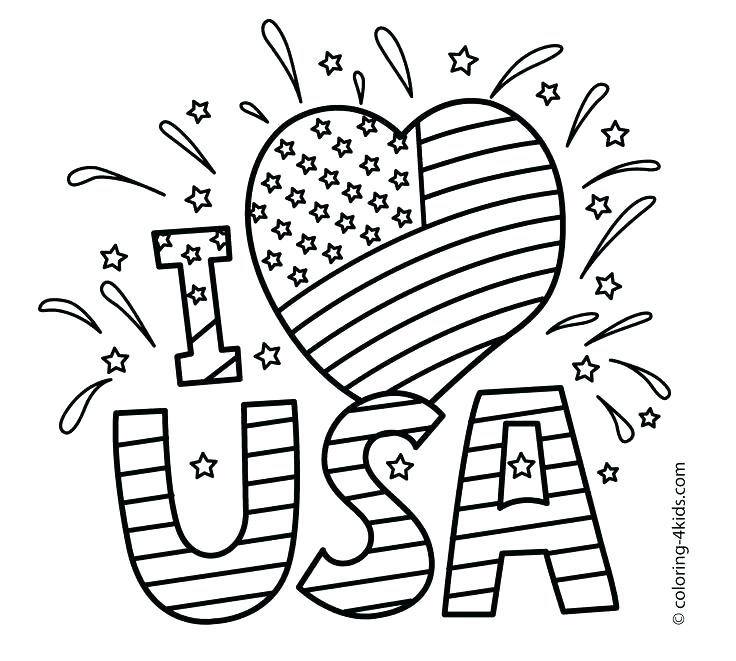 736x661 Usa Flag Coloring Pages Coloring Page Images About Of Coloring