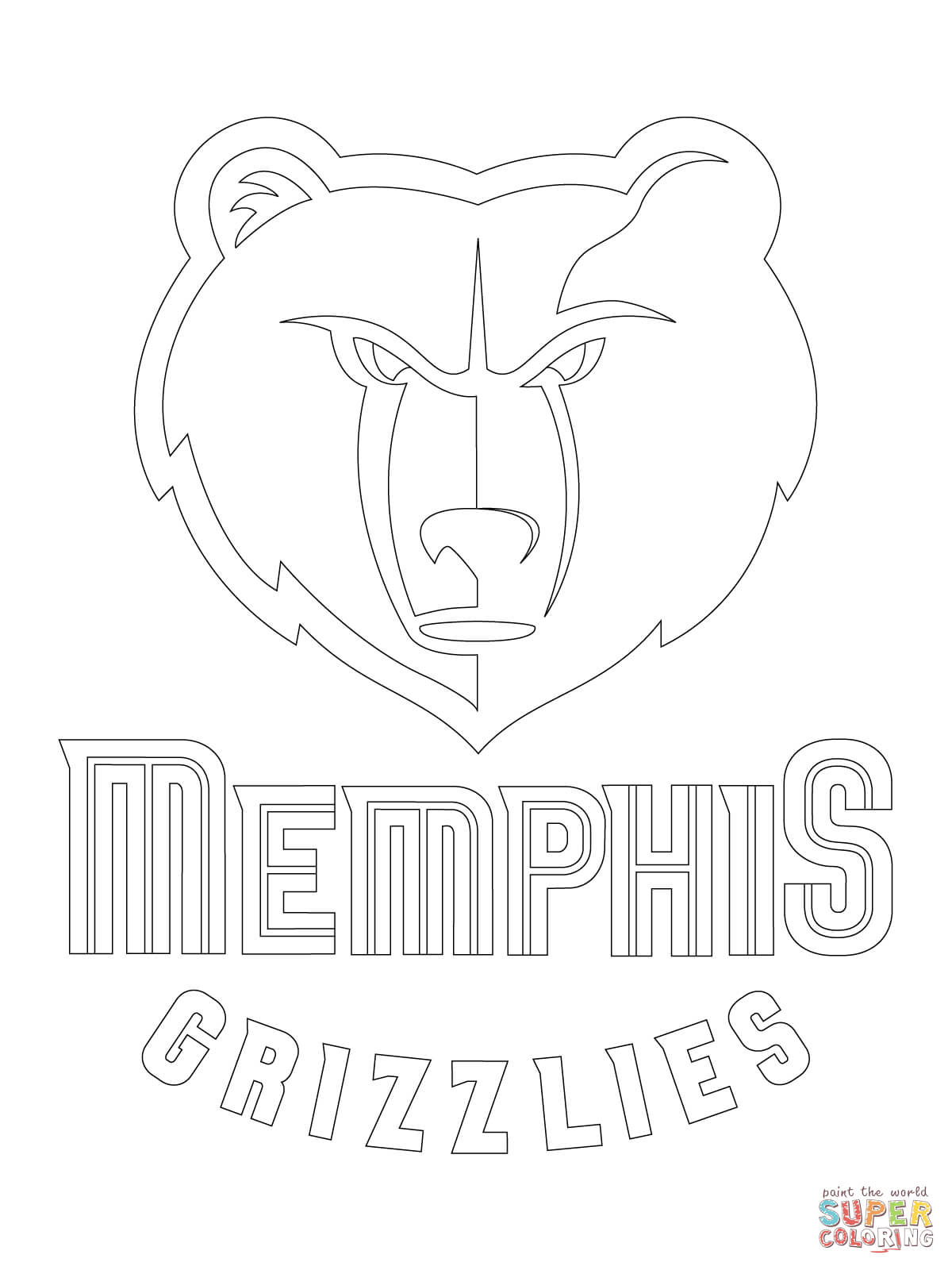 Endorsed Utah Jazz Coloring Pages Memphis Grizzlies Logo Page Free 1200x1600 Endorsed Utah Jazz Coloring Pages Memphis Grizzlies Logo Page Free