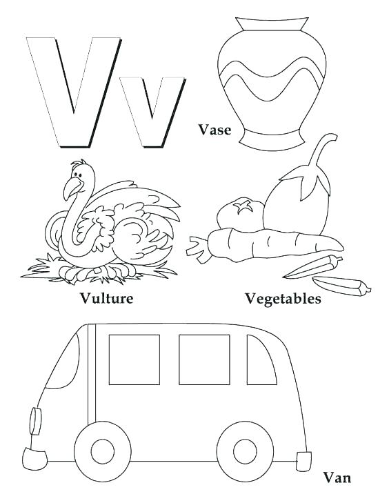 564x729 I Coloring Page Letter V Coloring Letter V Coloring Pages Letter I