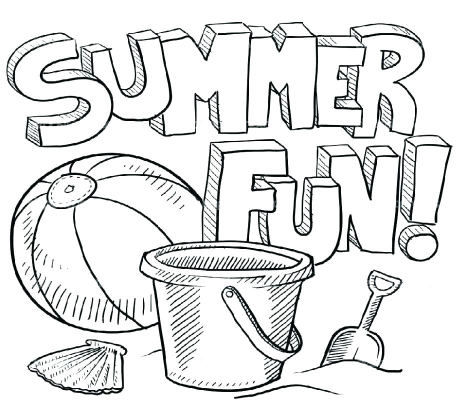 Summer Color Pages Coloring Pages Free Summer Coloring Pages 936x816 Summer Color Pages Coloring Pages Free Summer Coloring Pages