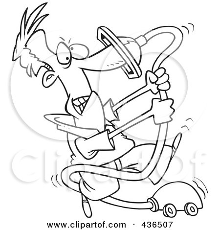 450x470 Royalty Free (Rf) Clipart Illustration Of A Cartoon Man With His