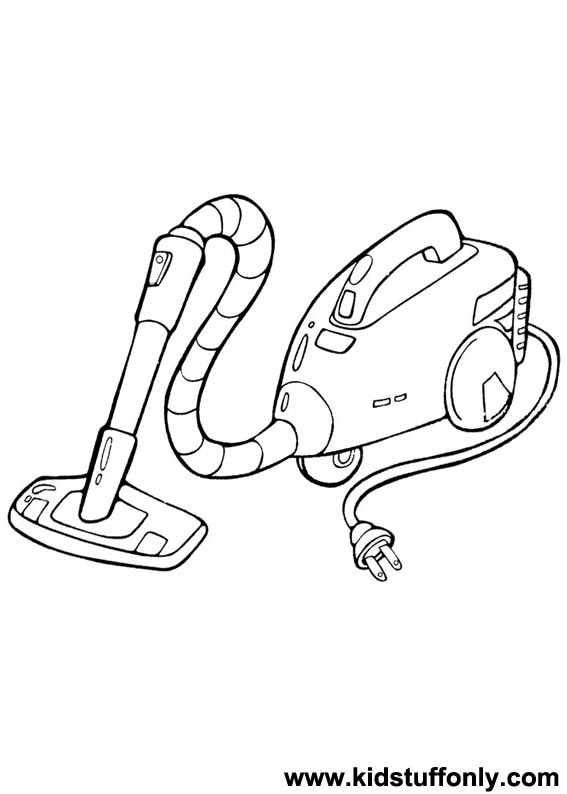 Vacuum Coloring Pages 567x794 Vacuum Coloring Pages