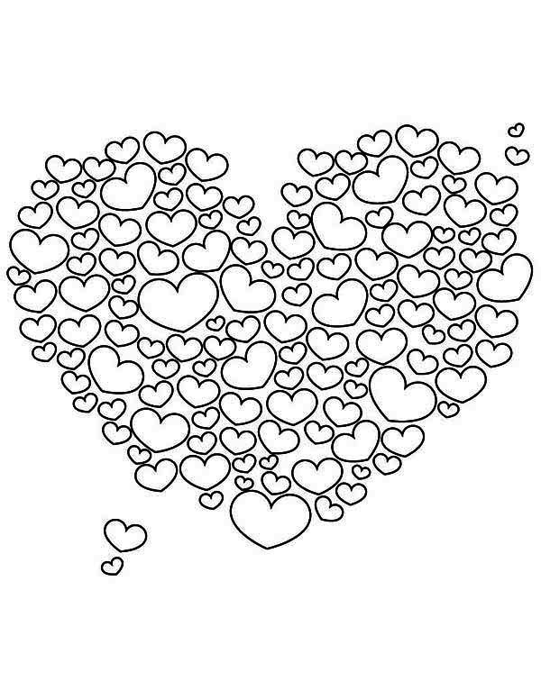 600x776 Valentines Day Coloring Pages For Adults