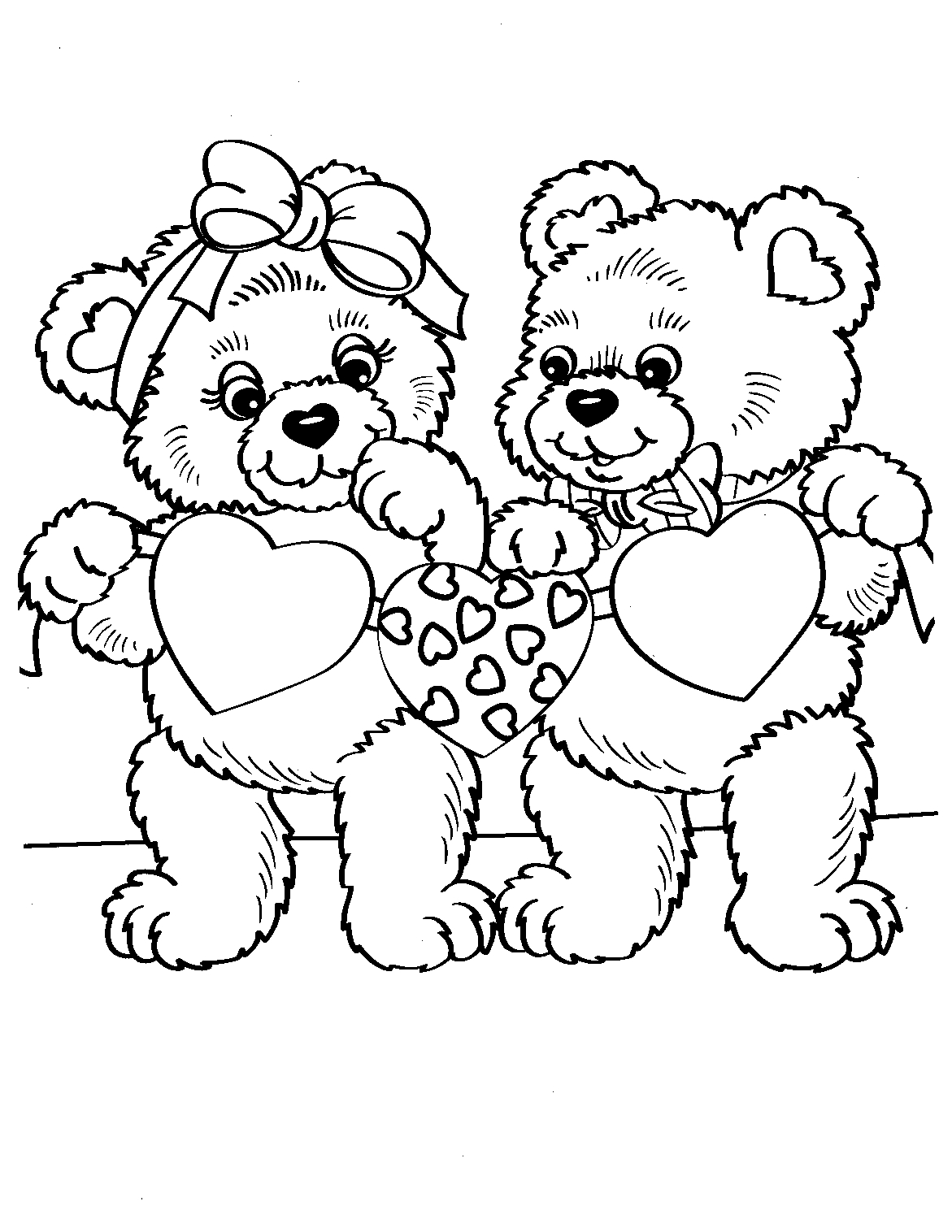 1171x1516 Unique Valentine Cartoon Coloring Pages Collection Printable