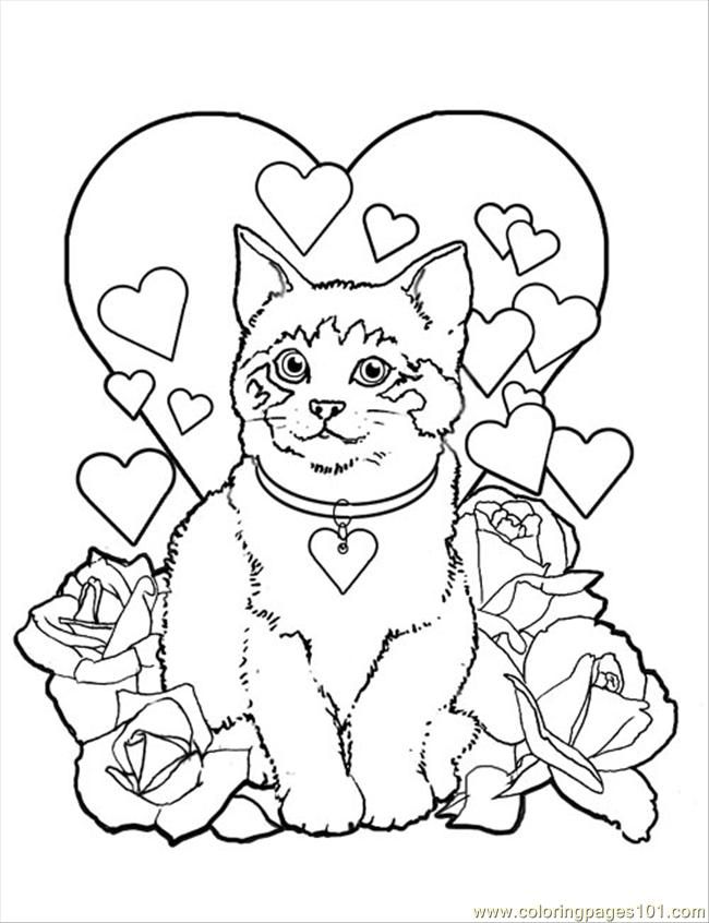 650x846 Free Valentine Coloring Pictures To Print Off Coloring Pages
