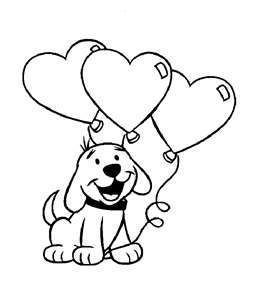 262x300 Printable Valentine Coloring Page Coloring Pages
