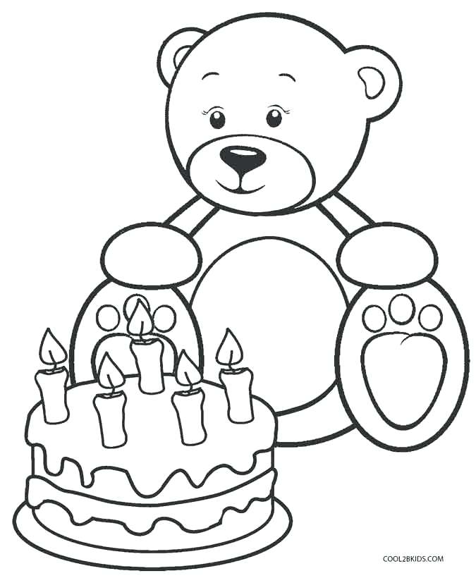 675x820 Practical Teddy Bear Coloring Pages Bears With Heart Special