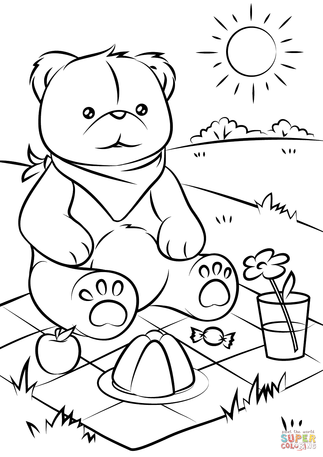 1060x1500 Valentine Bear Coloring Pages Deeptown Club