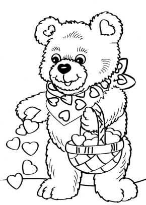 290x407 Valentines Page 2 Valentine's Day Frog Coloring Page, Valentines