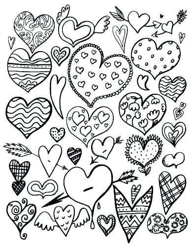 392x507 Broken Heart Coloring Pages Broken Heart Coloring Pages Broken