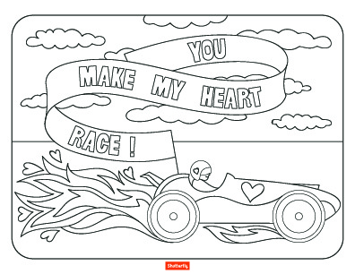 Valentine Coloring Pages